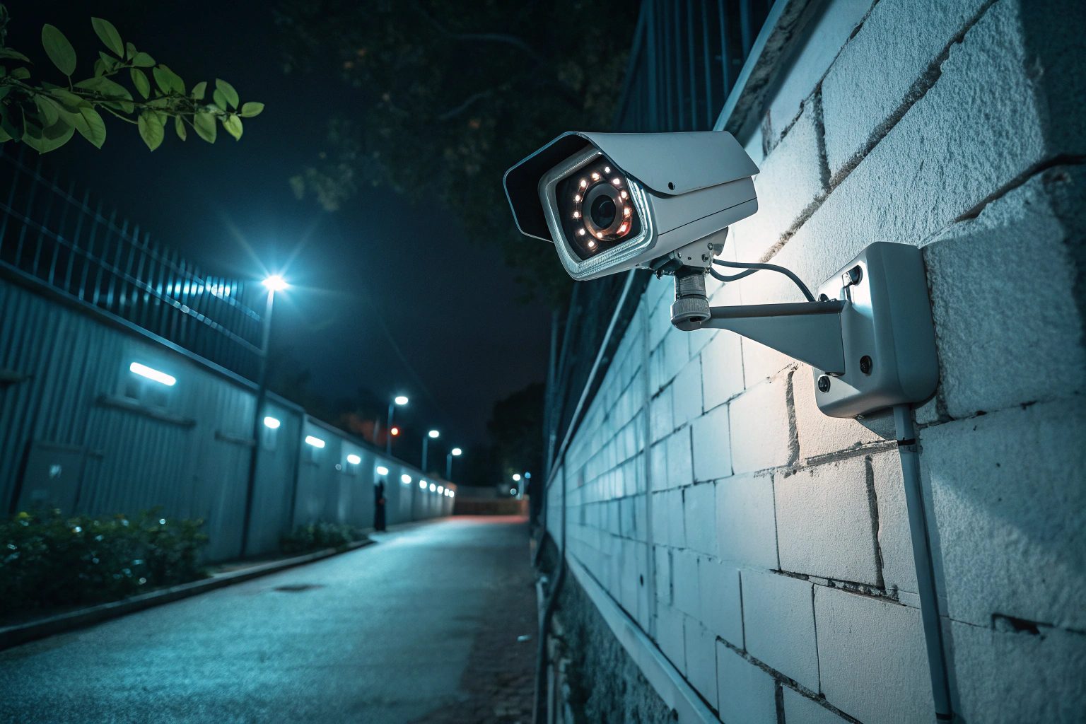 دوربین مدار بسته در شب