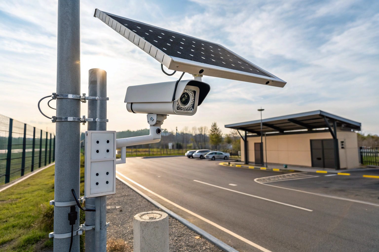 دوربین مدار بسته خورشیدی