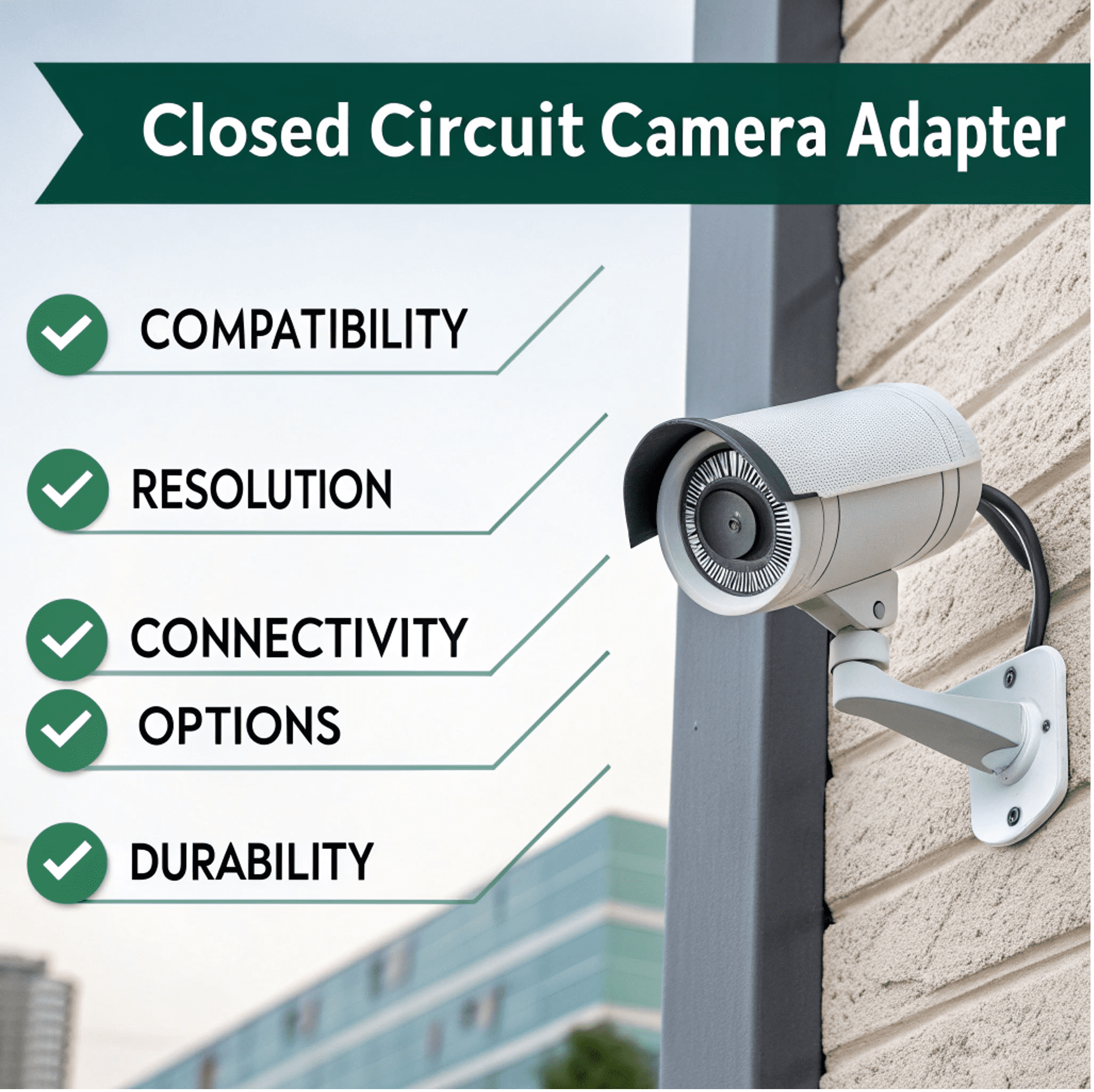 آداپتور دوربین مداربسته