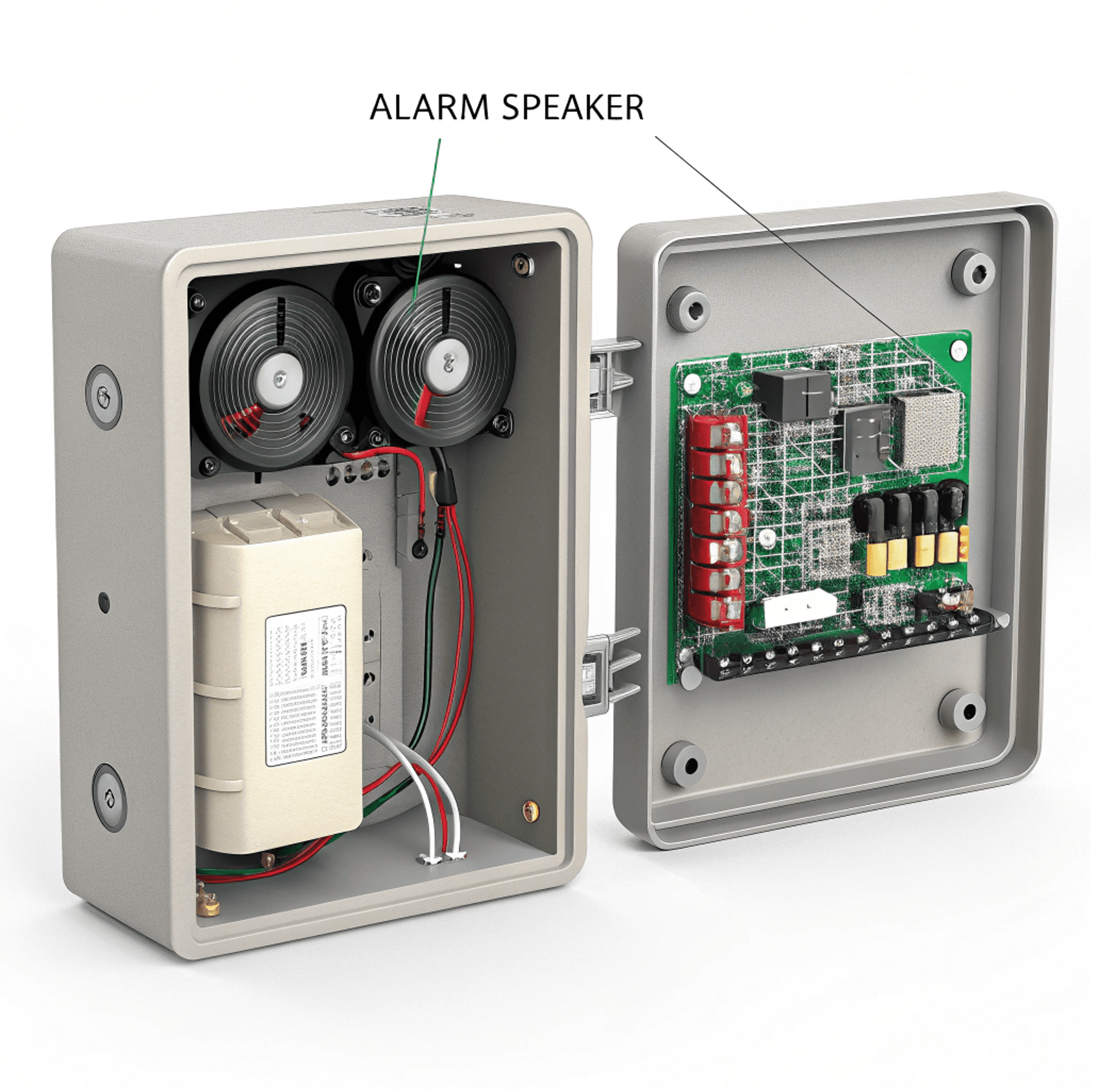 جعبه بلندگو دزدگیر